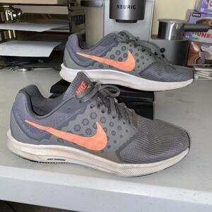 Nike Womens Downshifter 7 881585-001 Gray Running Shoes Sneakers Size 8.5 W